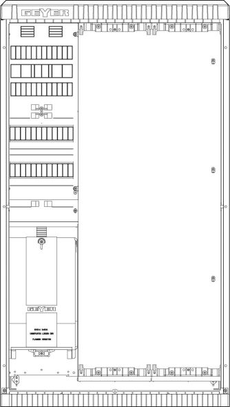Zähleranschlussschrank SZ131AL0502
