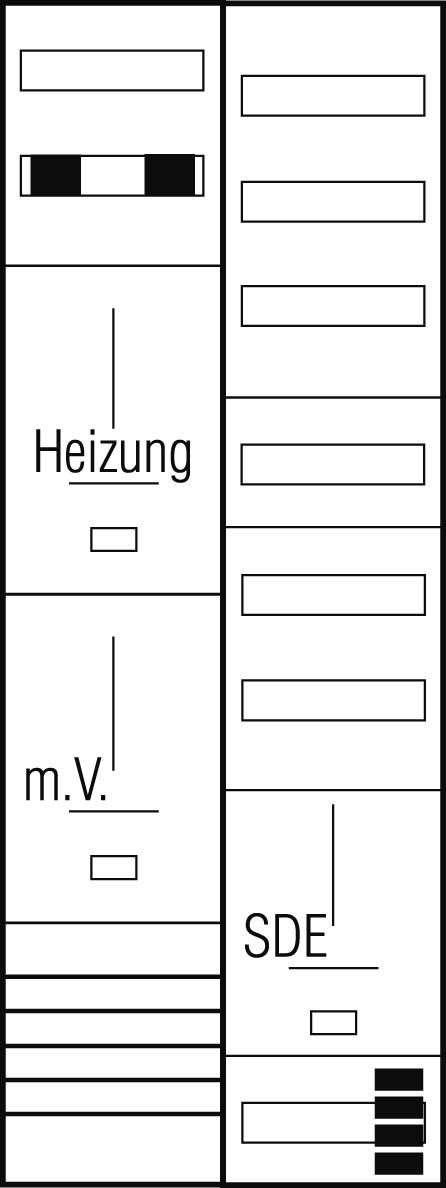 Komplett-Zählerplatz Z29E714N