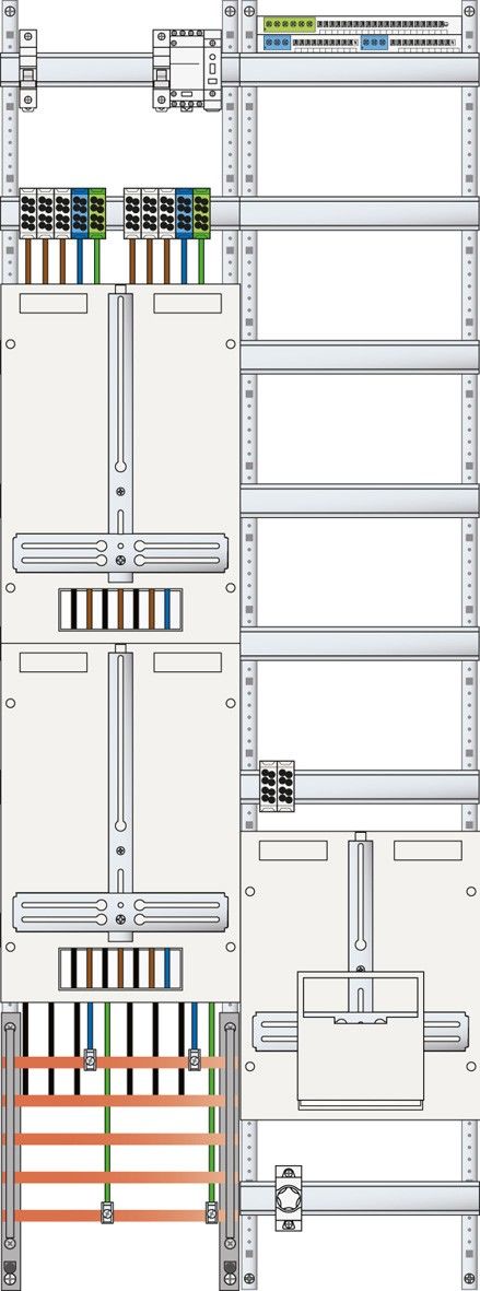 Komplett-Zählerplatz Z29E714N