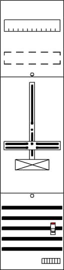 Zählerfeld DF17AB