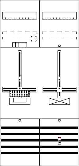Zählerfeld DF27P1A