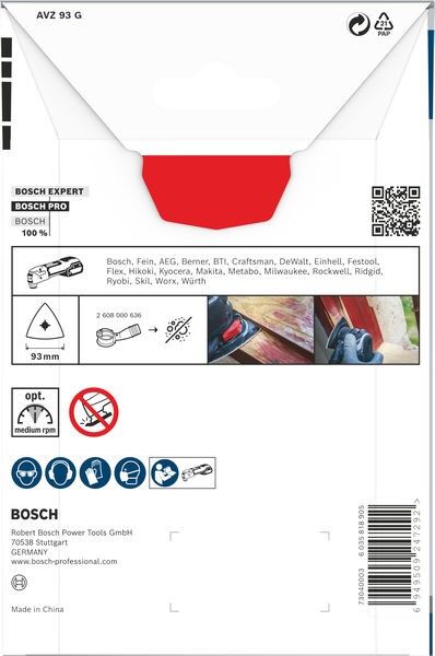 Pro Schleifplatte Starlock 2608669125