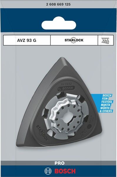Pro Schleifplatte Starlock 2608669125