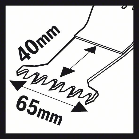Tauchsägeblatt VE5 2608662355