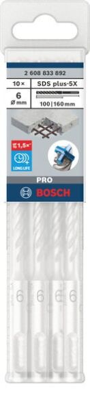 Pro SDS-Plus5x 2608833892VE(10)