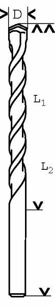 CYL-3 Betonbohrer 2608597661