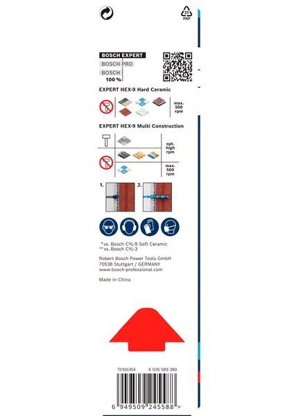 Mehrzweckbohrer Hex-9 Set 2608902367