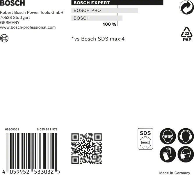 SDS-Max 8x Bohrer 2608900229