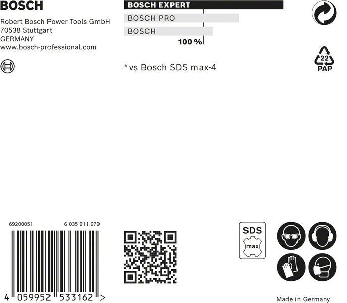 SDS-Max 8x Bohrer 2608900242