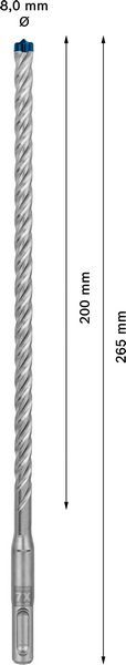 SDS-Plus 7x Bohrer 2608900169