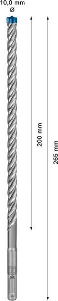 SDS-Plus 7x Bohrer 2608900188