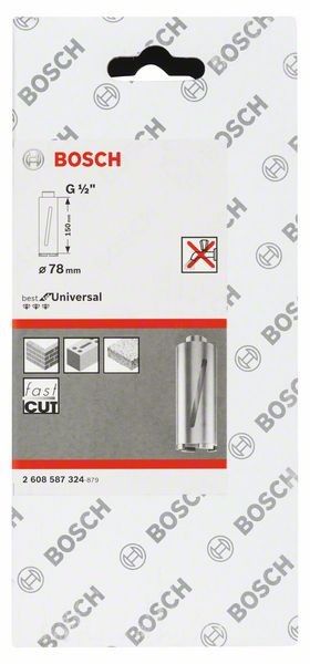 DIA Bohrkrohne 1/2 2608587324