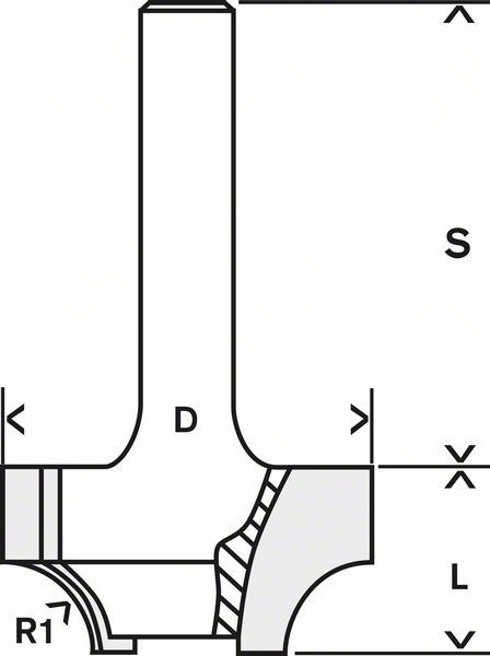Kantenformfräser 2608628459