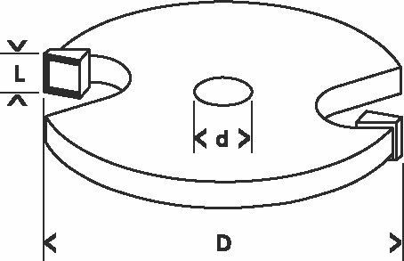 Scheibennutfräser 2608628404