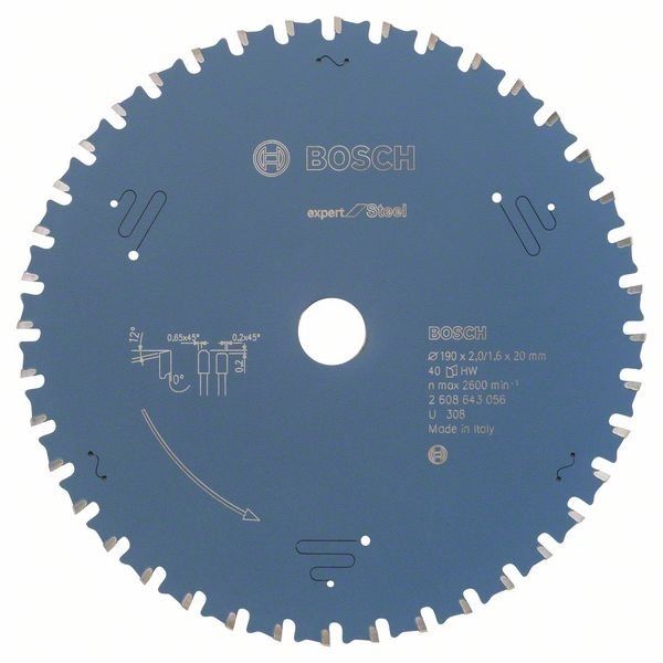 Kreissägeblatt Steel 2608643056