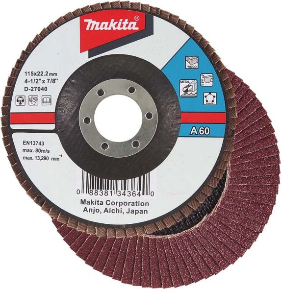 Fächerschleifscheibe D-27517