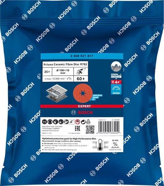 EXP Fiberschleifblatt R782 2608621817