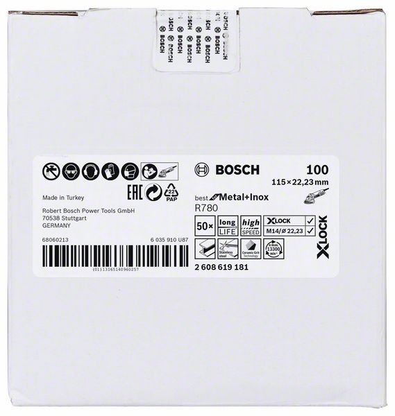 Fiberscheibe X-Lock 2608619181