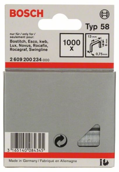 Feindrahtklammer 6mm 2609200234