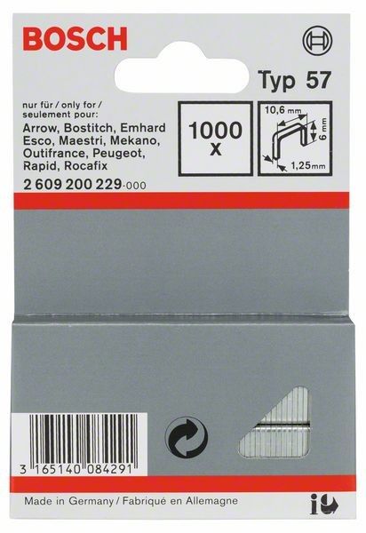 Flachdrahtklammer 6 2609200229