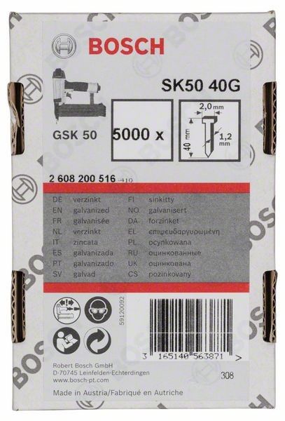 Senkkopf-Stift 2608200516