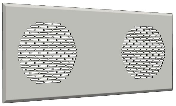 Ventildoppelgitter DVG DW Stripes