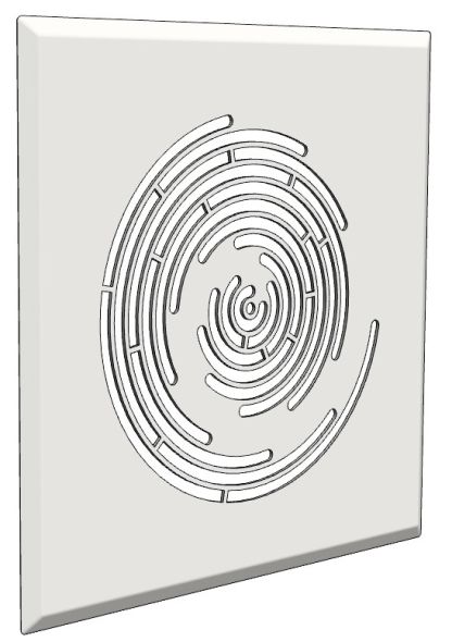 Ventilgitter DVG QE Curves