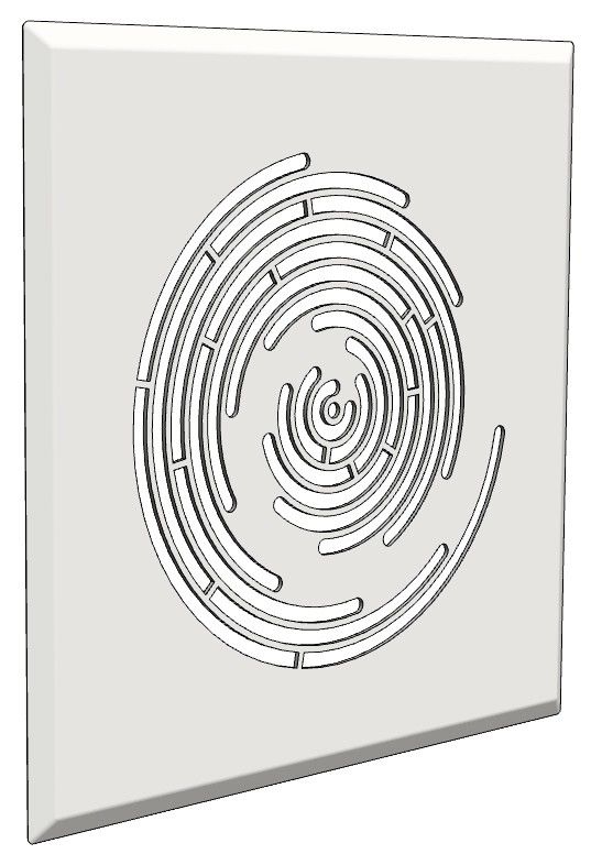 Ventilgitter DVG QE Curves