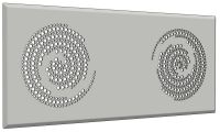 Ventildoppelgitter DVG DE Circles