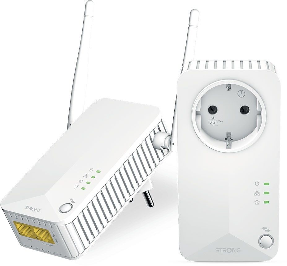 WIFI/Powerline Adapter KIT POWERLWF600DUOEUV2