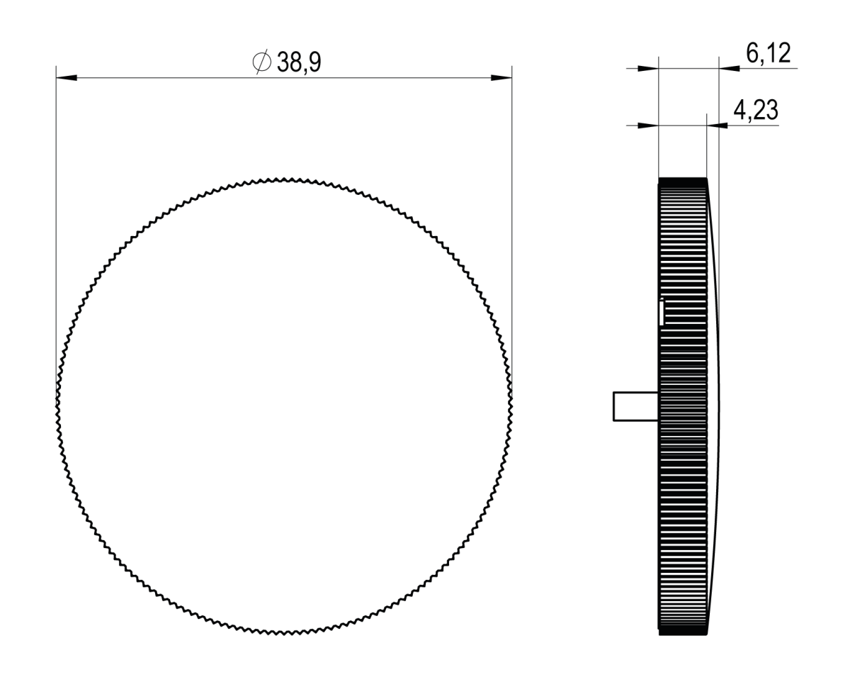 Einstellknopf ET-10