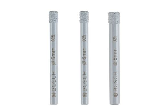 Diamantbohrer-Set(6,6,8) 2607011626