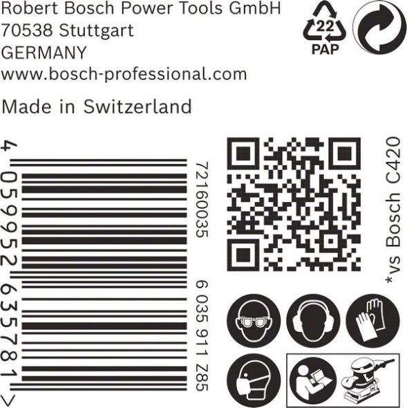 EXPERT M480 Schleifnetz 2608901628 (VE50)