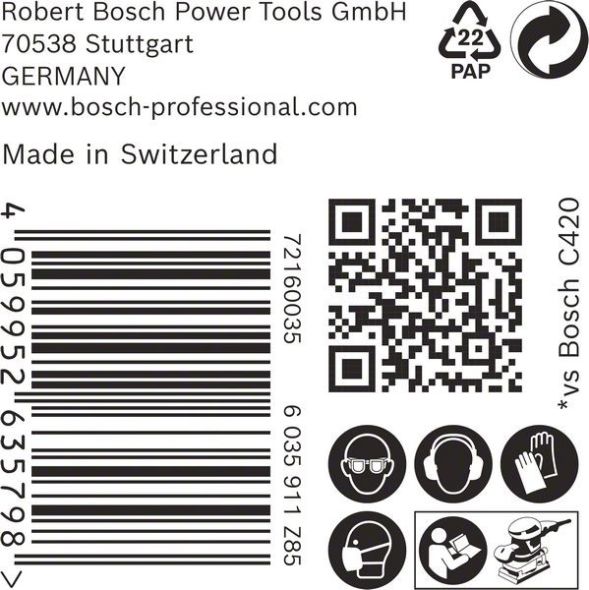 EXPERT M480 Schleifnetz 2608901629 (VE50)