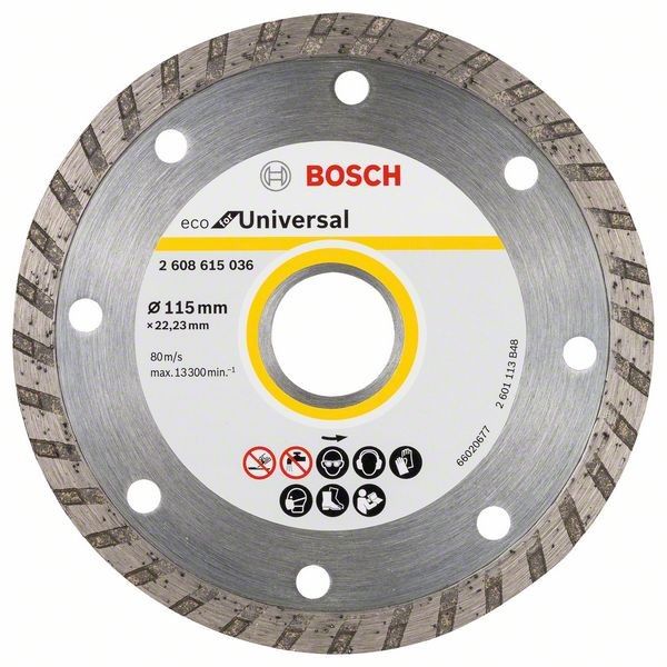 Diamanttrennscheibe Turbo 2608615036