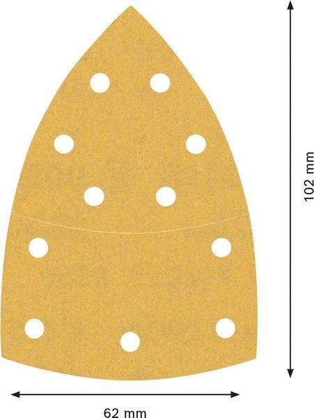 EXPERT C470 Schleifpapier 2608901651 (VE50)