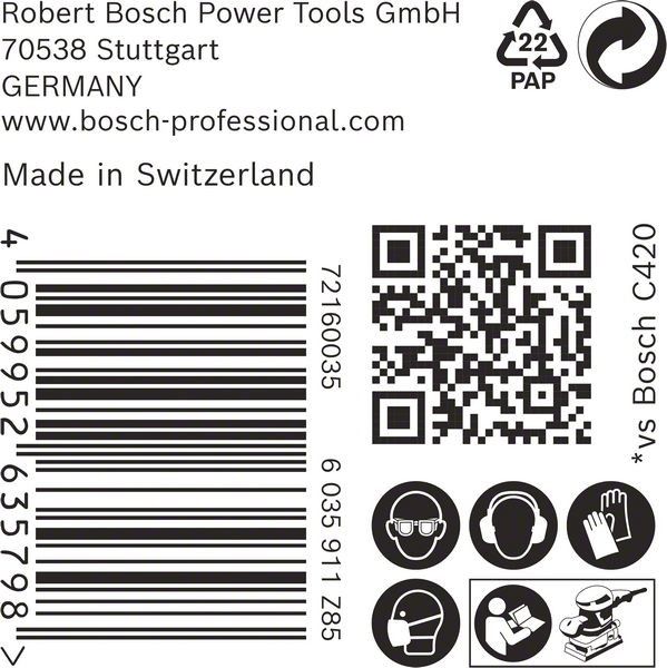 EXPERT M480 Schleifnetz 2608901629 (VE50)