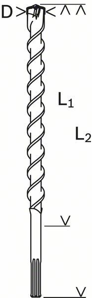 Hammerbohrer SDS max-7 2608586739