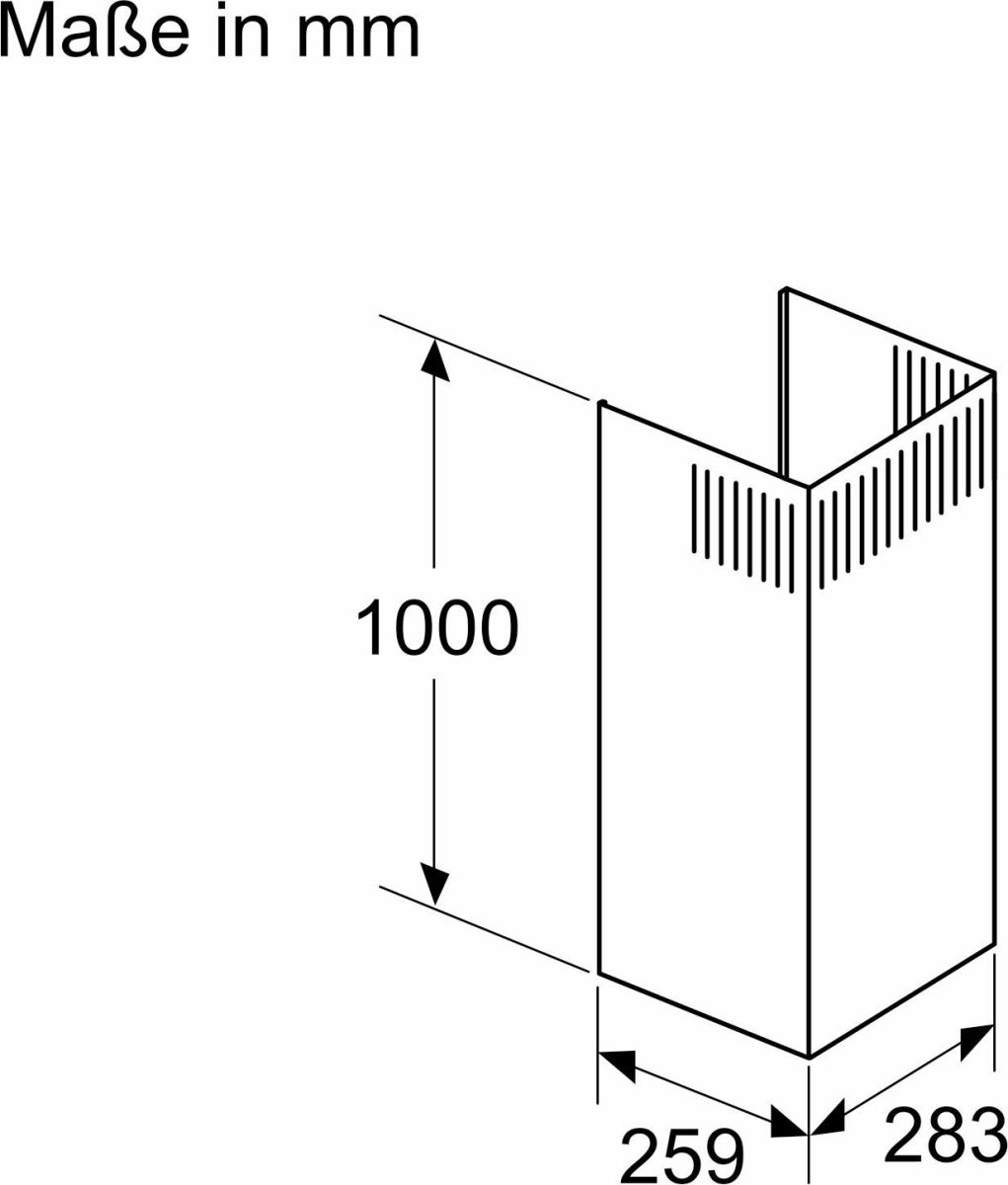 Kaminverlängerung DWZ0BX6K1