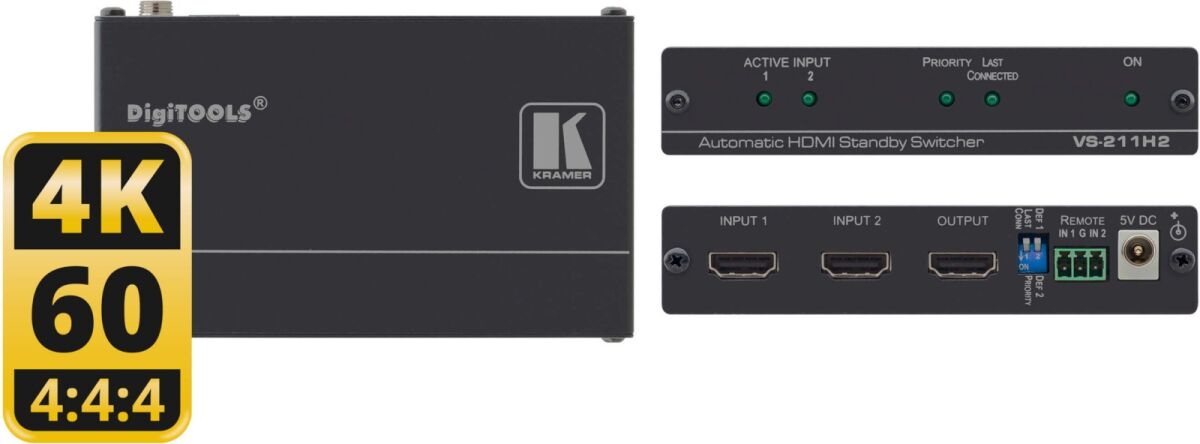 4K Automatik-Umschalter VS-211H2