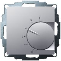 UP-Raumregler 5-30C AC24V UTE 1032-Alu-55