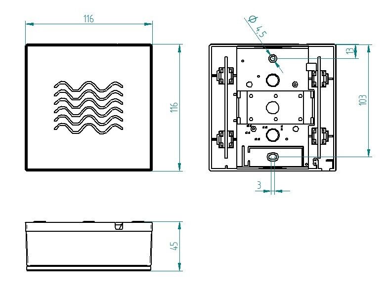 Zweiklang Gong GONG 465A Bw/ku-w