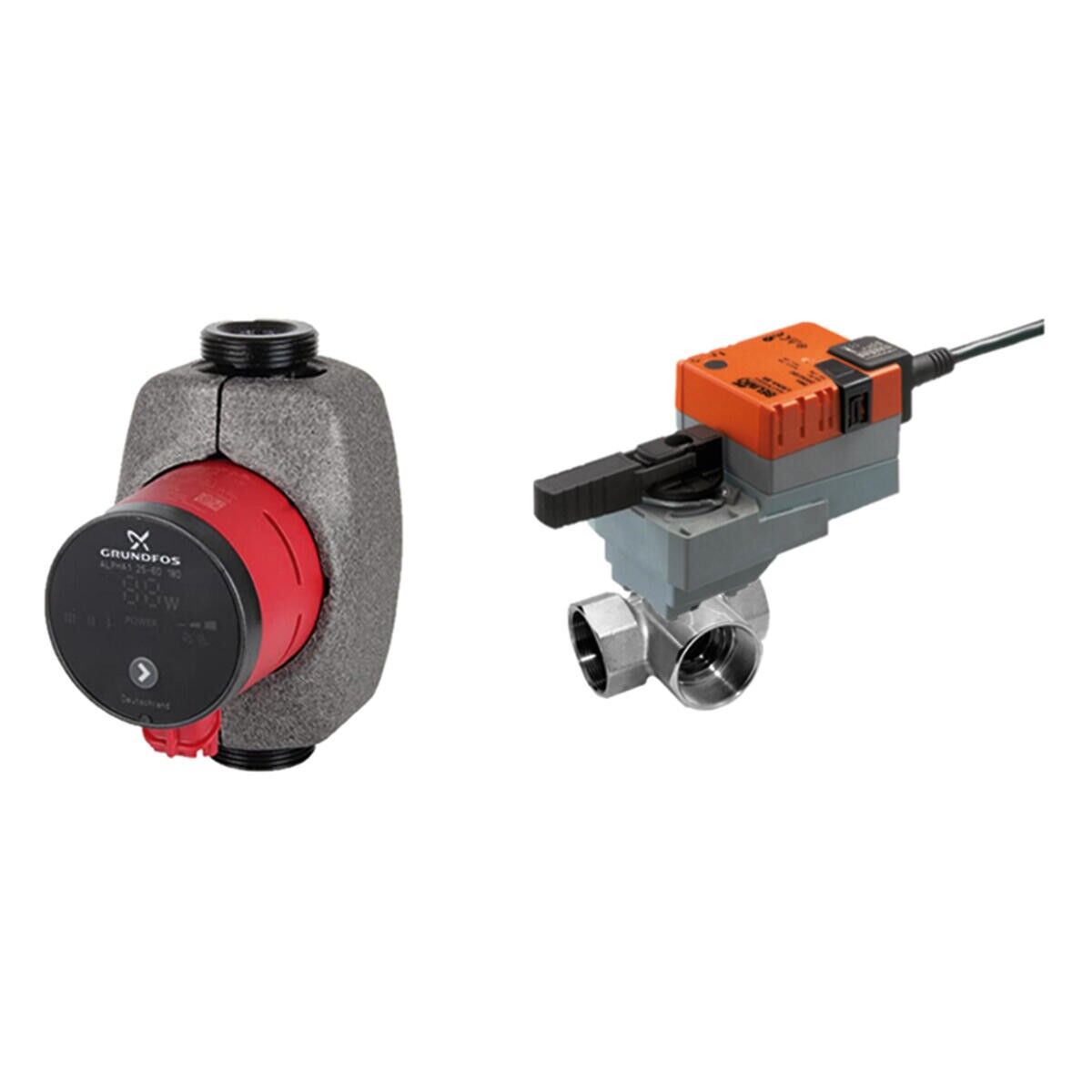 Pumpen-Misch-Anschlußset KWL PMAS 250