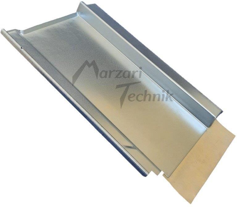 Metalldachplatte Typ Ton 261 MTP-T-261-BR stahlblech-braun