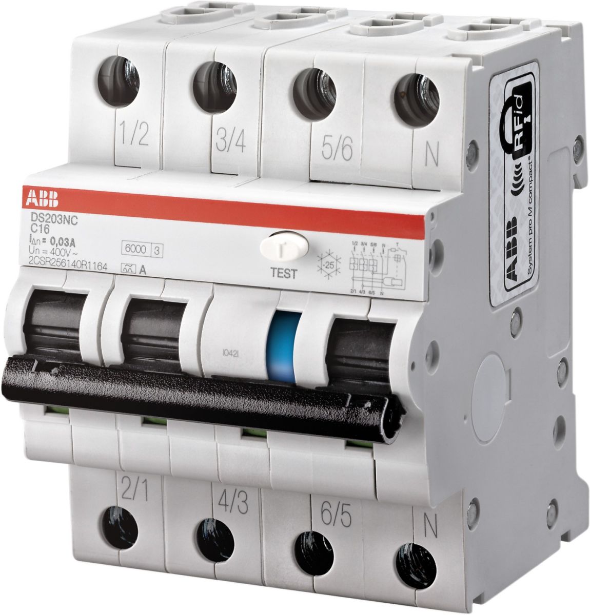 FI/LS-Schalter DS203NCA-K16/0,03