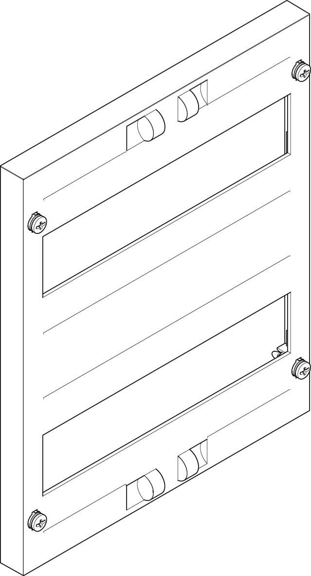 Abdeckplatte FAO12N10 (VE10)