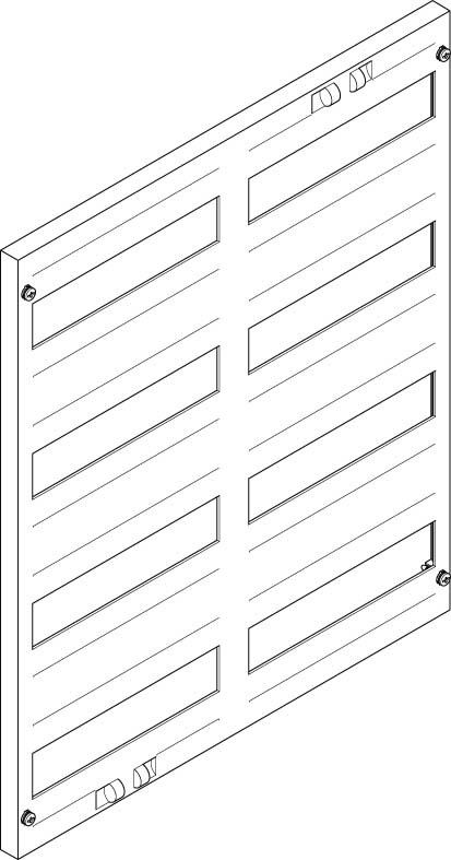 Abdeckplatte FAO24N10 (VE10)