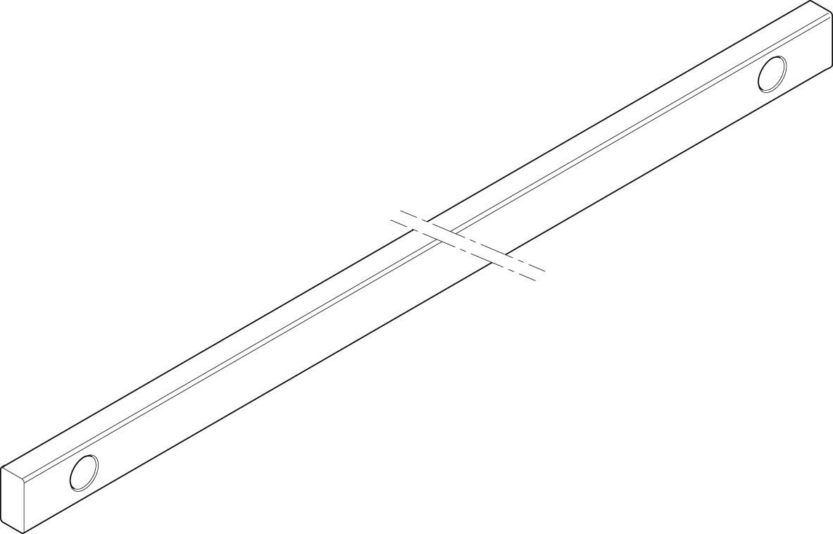 Cu-Schiene XCUW123B