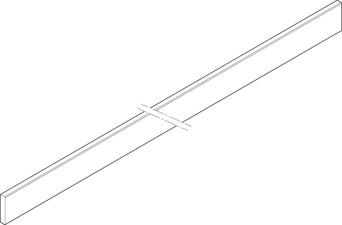Cu-Schiene XCUW154