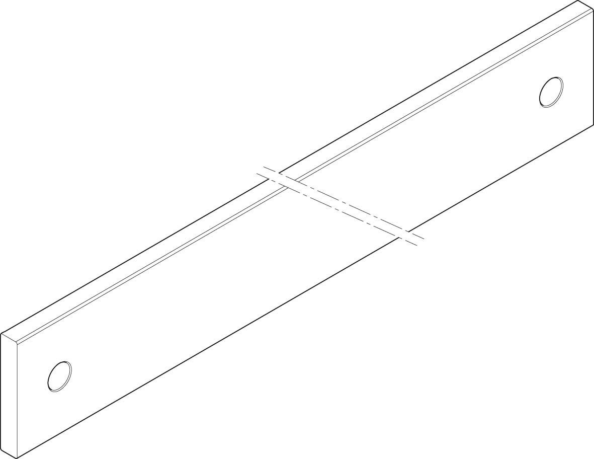 Cu-Schiene XCUW165B